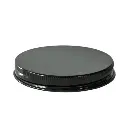 70-400 Black Threaded Lid 12 pc Bag