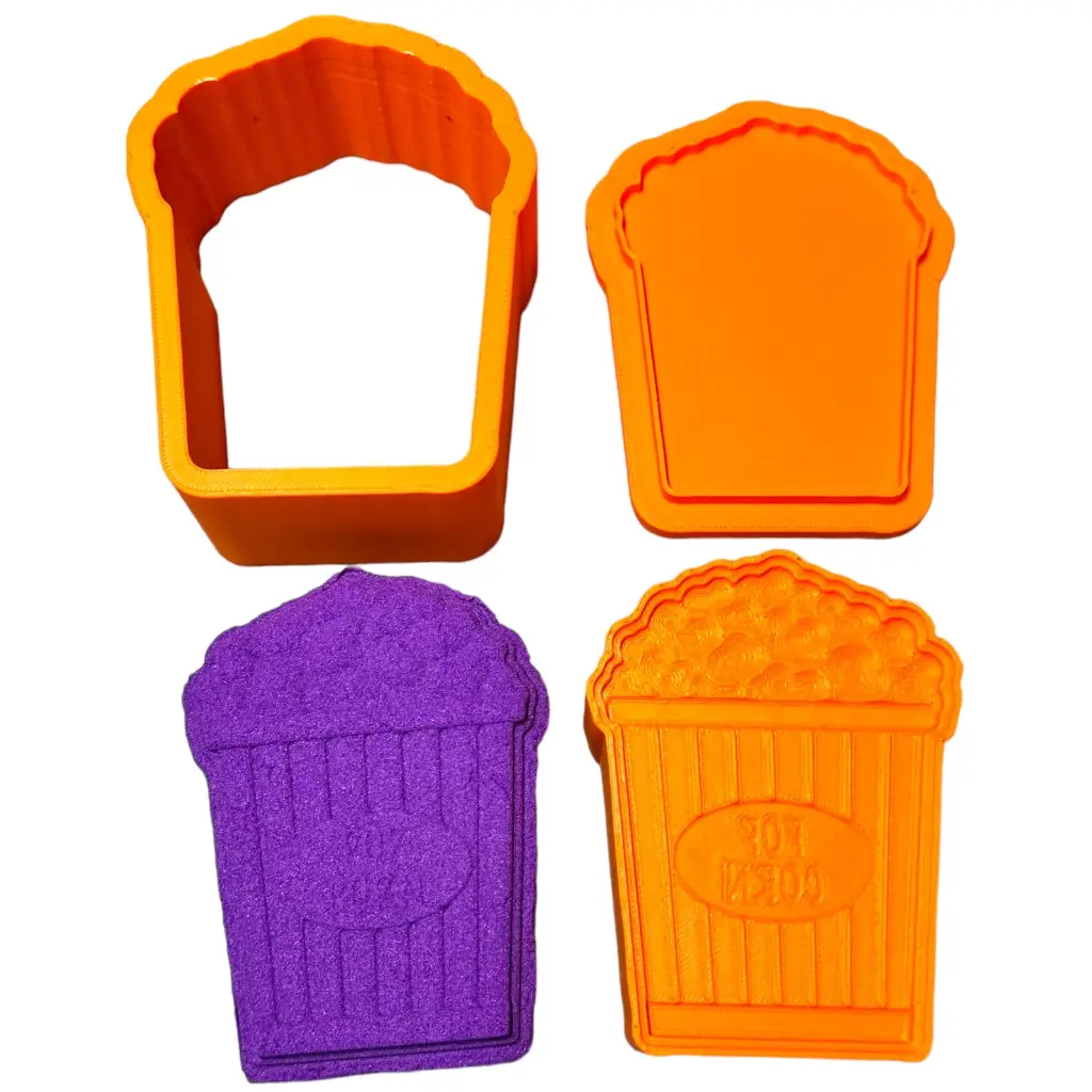 Popcorn 3D Bath Bomb Mold
