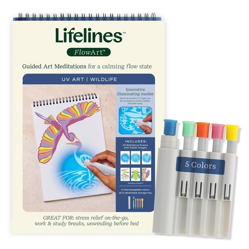 [807180] Lifelines FlowArt - UV Art, Wildlife