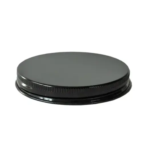 [805753] 70-400 Black Threaded Lid 12 pc Bag