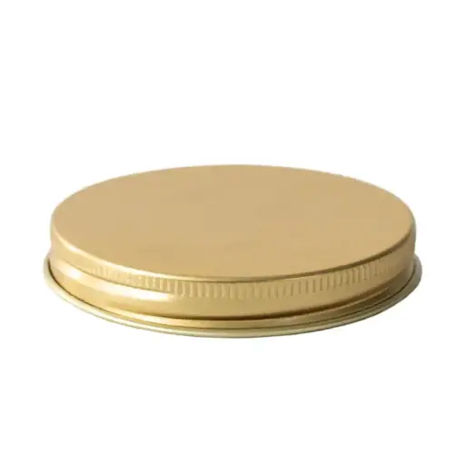 [805754] 70-400 Gold Threaded Lid 12 pc Bag